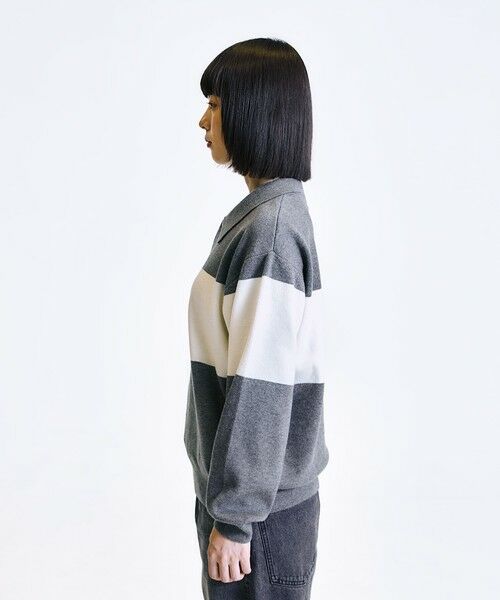 SHIPS / シップス ニット・セーター | City Ambient Products:〈手洗い可能〉リラックス 1ボタン ニットポロシャツ | 詳細18