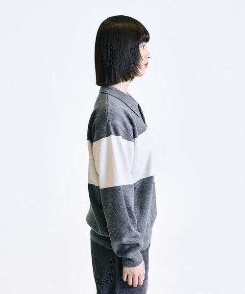 SHIPS / シップス ニット・セーター | City Ambient Products:〈手洗い可能〉リラックス 1ボタン ニットポロシャツ | 詳細20