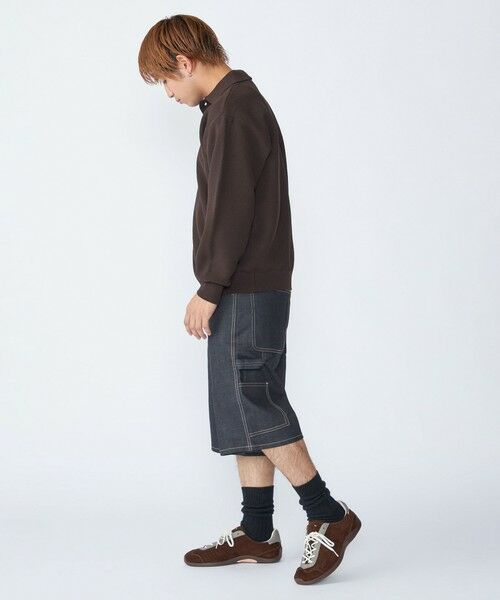 SHIPS / シップス ニット・セーター | City Ambient Products:〈手洗い可能〉ポリエステル メッシュ ニット ポロ ロングスリーブ | 詳細6