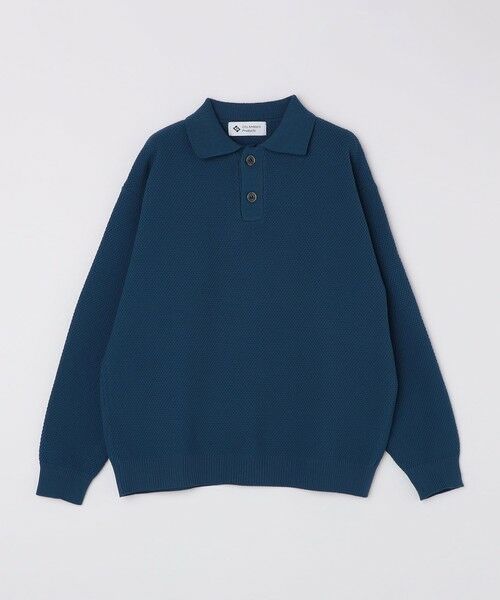 SHIPS / シップス ニット・セーター | City Ambient Products:〈手洗い可能〉ポリエステル メッシュ ニット ポロ ロングスリーブ | 詳細18