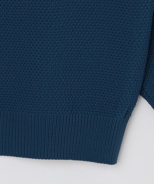 SHIPS / シップス ニット・セーター | City Ambient Products:〈手洗い可能〉ポリエステル メッシュ ニット ポロ ロングスリーブ | 詳細20