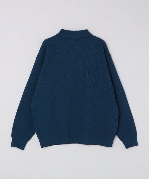 SHIPS / シップス ニット・セーター | City Ambient Products:〈手洗い可能〉ポリエステル メッシュ ニット ポロ ロングスリーブ | 詳細23