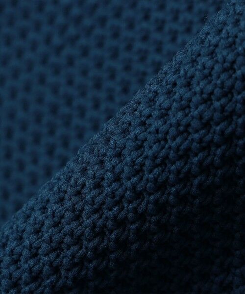 SHIPS / シップス ニット・セーター | City Ambient Products:〈手洗い可能〉ポリエステル メッシュ ニット ポロ ロングスリーブ | 詳細24