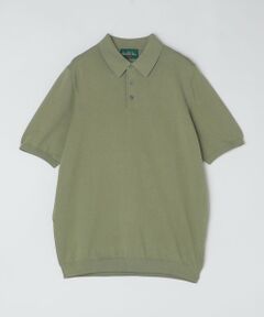 SHIPS / シップス ニット・セーター | ALANPAINE: 14ゲージ コットン ニット ポロシャツ