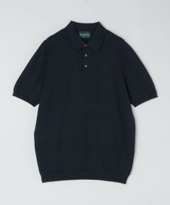 SHIPS / シップス ニット・セーター | ALANPAINE: 14ゲージ コットン ニット ポロシャツ