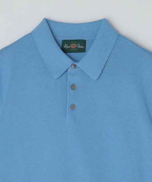 SHIPS / シップス ニット・セーター | ALANPAINE: 14ゲージ コットン ニット ポロシャツ | 詳細4