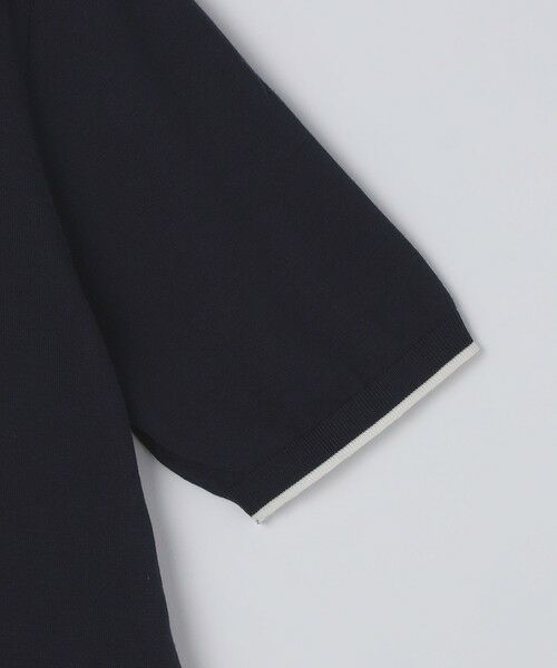 SHIPS / シップス ニット・セーター | ALANPANE:16ゲージ コットン スキッパー ニット ポロシャツ | 詳細4