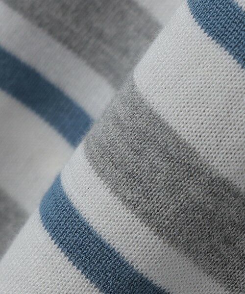 SHIPS / シップス ニット・セーター | ALANPANE: 16ゲージ マルチボーダー コットン ニット ポロシャツ | 詳細6