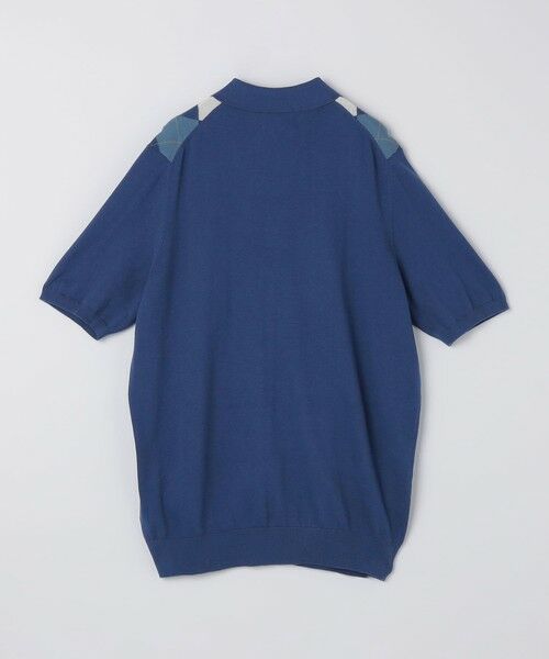 SHIPS / シップス ニット・セーター | ALANPANE: 16ゲージ アーガイルチェック コットン ニット ポロシャツ | 詳細2