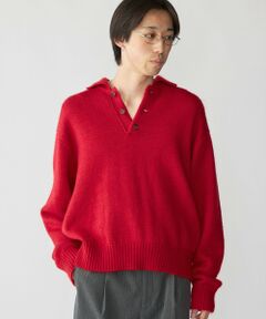 SHIPS / シップス ニット・セーター | 【City Ambient Products別注】tone: POLO SWEATER