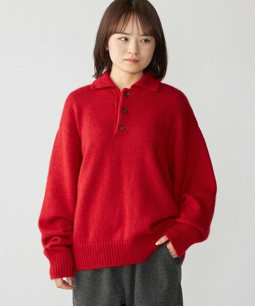 SHIPS / シップス ニット・セーター | 【City Ambient Products別注】tone: POLO SWEATER | 詳細4