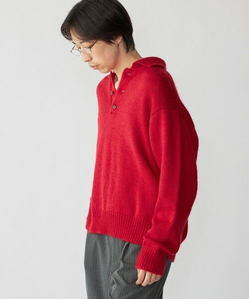 SHIPS / シップス ニット・セーター | 【City Ambient Products別注】tone: POLO SWEATER | 詳細5