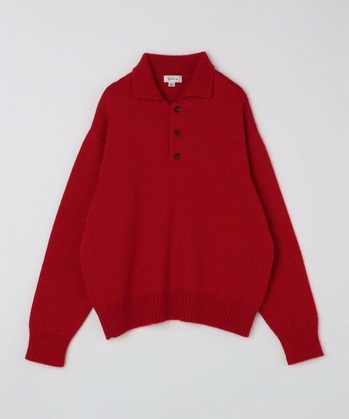 SHIPS / シップス ニット・セーター | 【City Ambient Products別注】tone: POLO SWEATER | 詳細11