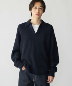 SHIPS / シップス ニット・セーター | City Ambient Products: AZE スキッパー ポロシャツ