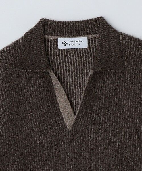 SHIPS / シップス ニット・セーター | City Ambient Products: AZE スキッパー ポロシャツ | 詳細8
