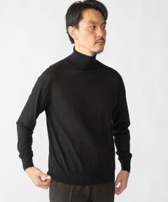 SHIPS / シップス ニット・セーター | SHIPS:〈手洗い可能〉HANDFRAME 16ゲージ タートルネック プルオーバー ニット