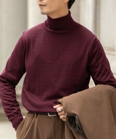 SHIPS / シップス ニット・セーター | SHIPS:〈手洗い可能〉HANDFRAME 16ゲージ タートルネック プルオーバー ニット