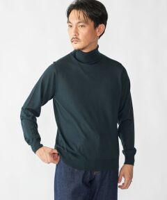 SHIPS / シップス ニット・セーター | SHIPS:〈手洗い可能〉HANDFRAME 16ゲージ タートルネック プルオーバー ニット