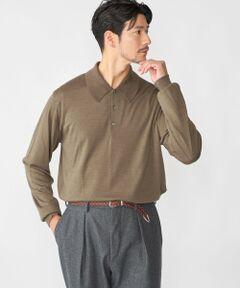 SHIPS / シップス ニット・セーター | 【SHIPS別注】JOHNSMEDLEY: 50th ANNIV ISIS ロングスリーブ ニット ポロシャツ