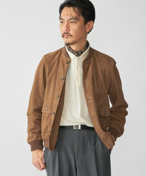 SHIPS / シップス ニット・セーター | 【SHIPS別注】JOHNSMEDLEY: 50th ANNIV ISIS ロングスリーブ ニット ポロシャツ | 詳細2