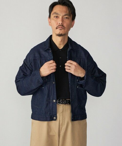 SHIPS / シップス ニット・セーター | 【SHIPS別注】JOHNSMEDLEY: 50th ANNIV ISIS ロングスリーブ ニット ポロシャツ | 詳細12