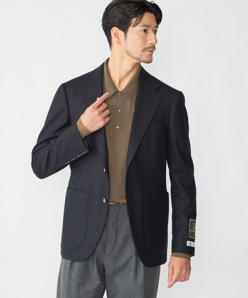 SHIPS / シップス ニット・セーター | 【SHIPS別注】JOHNSMEDLEY: 50th ANNIV ISIS ロングスリーブ ニット ポロシャツ | 詳細20