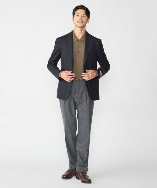 SHIPS / シップス ニット・セーター | 【SHIPS別注】JOHNSMEDLEY: 50th ANNIV ISIS ロングスリーブ ニット ポロシャツ | 詳細21