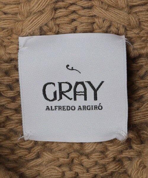 SHIPS / シップス ニット・セーター | 【SHIPS別注】GRAY: ケーブル編み タートルネック ニット | 詳細6