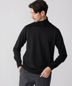 SHIPS / シップス ニット・セーター | SHIPS: HANDFRAME 16ゲージ タートルネック ニット