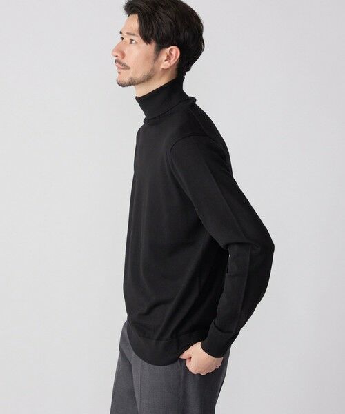 SHIPS / シップス ニット・セーター | SHIPS: HANDFRAME 16ゲージ タートルネック ニット | 詳細4