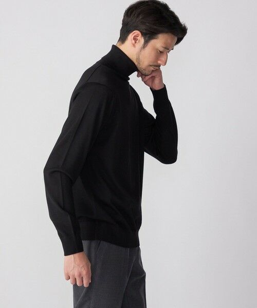 SHIPS / シップス ニット・セーター | SHIPS: HANDFRAME 16ゲージ タートルネック ニット | 詳細6