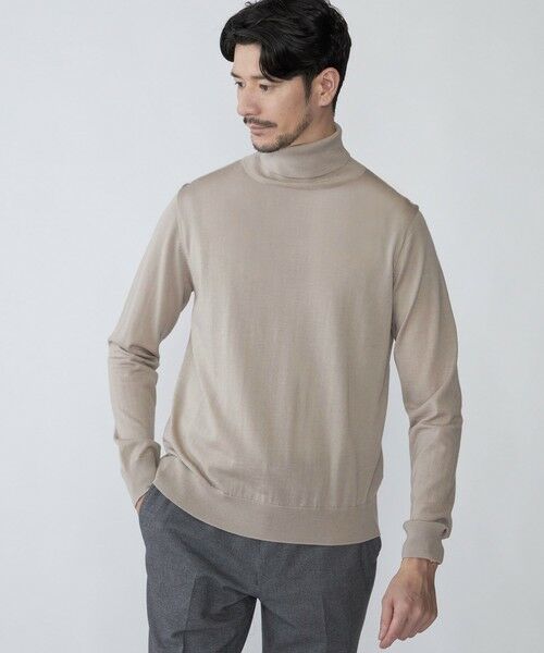 SHIPS / シップス ニット・セーター | SHIPS: HANDFRAME 16ゲージ タートルネック ニット | 詳細22