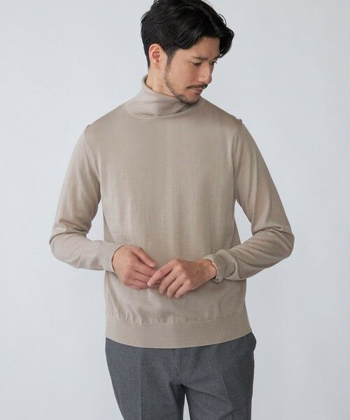 SHIPS / シップス ニット・セーター | SHIPS: HANDFRAME 16ゲージ タートルネック ニット | 詳細23