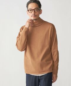 SHIPS / シップス ニット・セーター | SHIPS: ハイゲージ コットン ウール タートルネック ニット