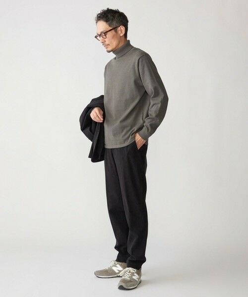 SHIPS / シップス ニット・セーター | SHIPS: ハイゲージ コットン ウール タートルネック ニット | 詳細2