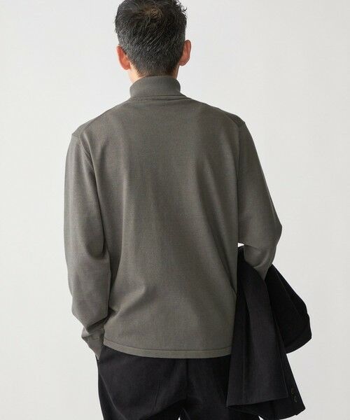 SHIPS / シップス ニット・セーター | SHIPS: ハイゲージ コットン ウール タートルネック ニット | 詳細7