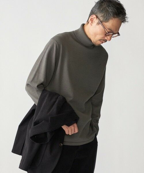 SHIPS / シップス ニット・セーター | SHIPS: ハイゲージ コットン ウール タートルネック ニット | 詳細8