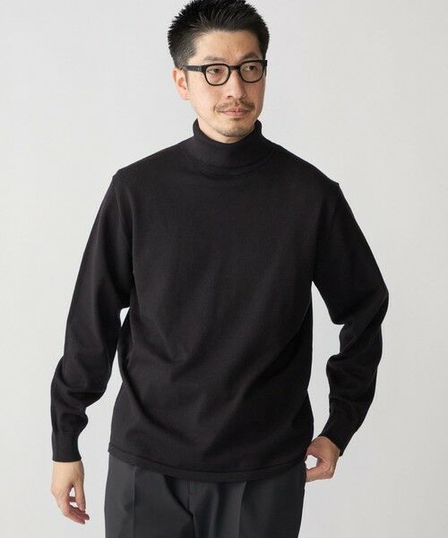 SHIPS / シップス ニット・セーター | SHIPS: ハイゲージ コットン ウール タートルネック ニット | 詳細16