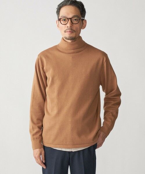 SHIPS / シップス ニット・セーター | SHIPS: ハイゲージ コットン ウール タートルネック ニット | 詳細20