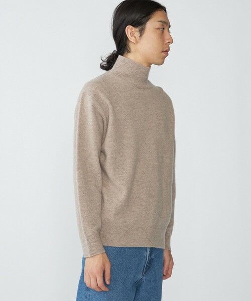 SHIPS / シップス ニット・セーター | SHIPS:〈手洗い可能〉ソフト ウール モックネック ニット（アンサンブル対応） | 詳細9