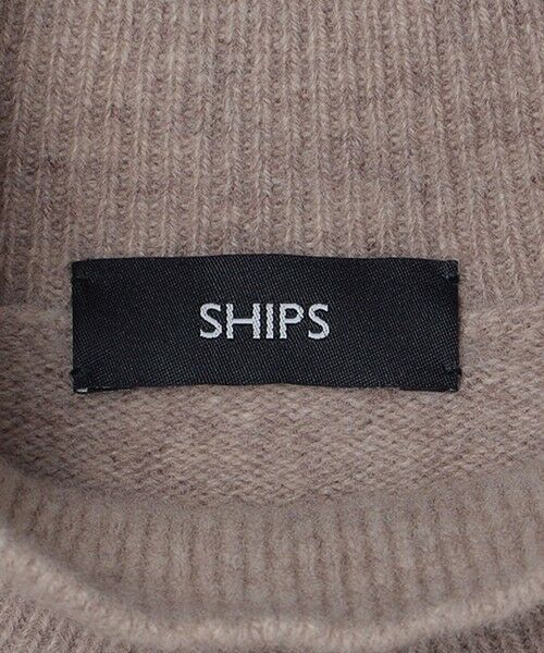 SHIPS / シップス ニット・セーター | SHIPS:〈手洗い可能〉ソフト ウール モックネック ニット（アンサンブル対応） | 詳細13