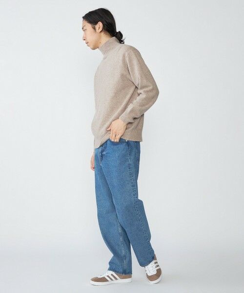 SHIPS / シップス ニット・セーター | SHIPS:〈手洗い可能〉ソフト ウール モックネック ニット（アンサンブル対応） | 詳細2