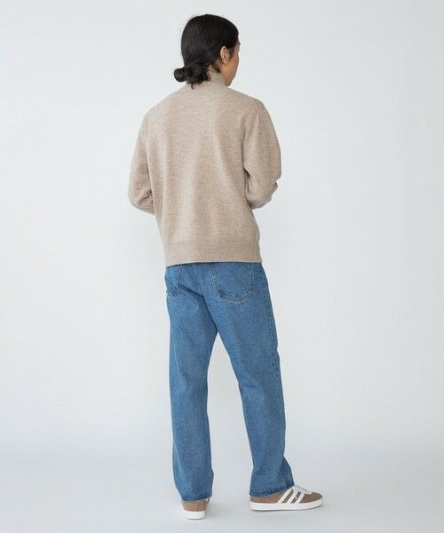 SHIPS / シップス ニット・セーター | SHIPS:〈手洗い可能〉ソフト ウール モックネック ニット（アンサンブル対応） | 詳細3