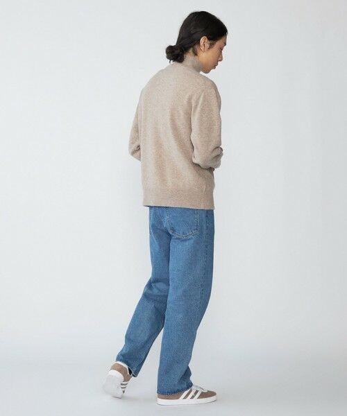 SHIPS / シップス ニット・セーター | SHIPS:〈手洗い可能〉ソフト ウール モックネック ニット（アンサンブル対応） | 詳細4