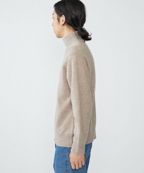 SHIPS / シップス ニット・セーター | SHIPS:〈手洗い可能〉ソフト ウール モックネック ニット（アンサンブル対応） | 詳細7