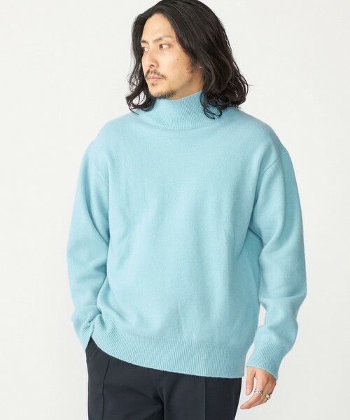 SHIPS / シップス ニット・セーター | SHIPS:〈手洗い可能〉ソフト ウール モックネック ニット（アンサンブル対応） | 詳細17