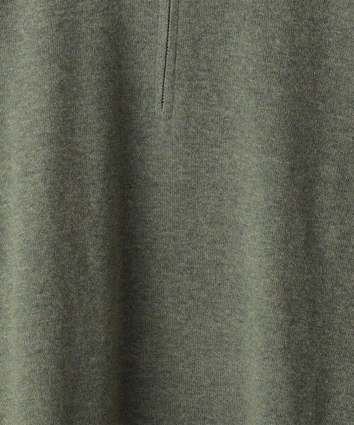 SHIPS / シップス ニット・セーター | ALAN PAINE:12ゲージ ジーロンラム ジップモック ニット | 詳細4