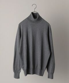 SHIPS / シップス ニット・セーター | ALAN PAINE: 12ゲージ メリノウール タートルネック ニット
