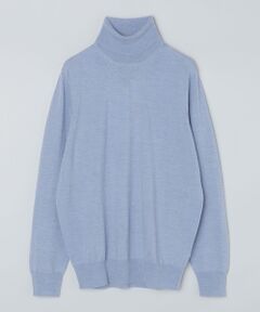 SHIPS / シップス ニット・セーター | ALAN PAINE: 12ゲージ メリノウール タートルネック ニット