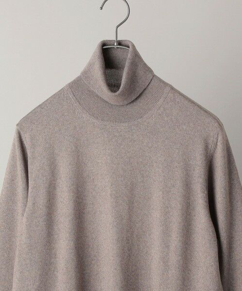 SHIPS / シップス ニット・セーター | ALAN PAINE: 12ゲージ メリノウール タートルネック ニット | 詳細6